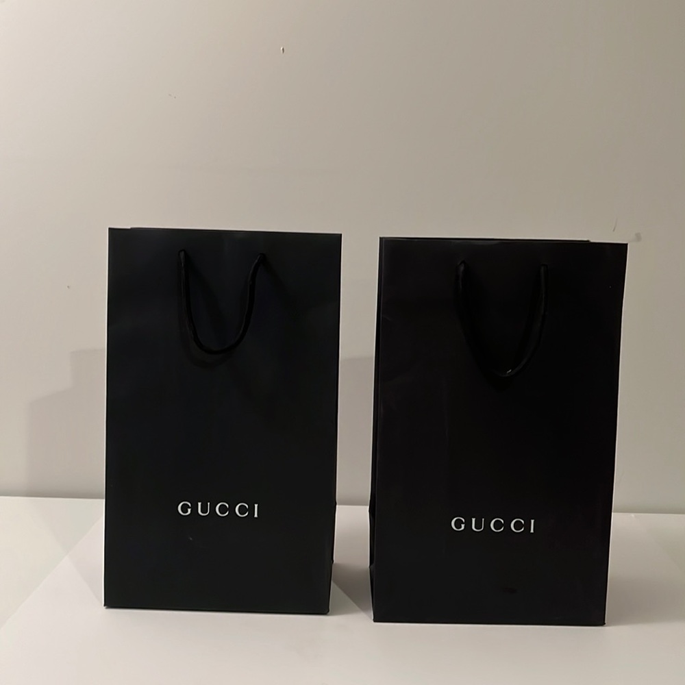 Authentic Gucci Medium Shopping Bags Set of 2